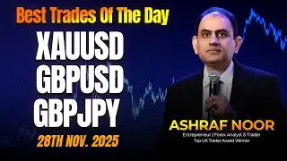 Gold & Forex Live Analysis: Massive Trades Before/After CME Glitch | 28 Nov 2025   | #AshrafNoor