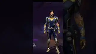 Thala character in free fire #freefire #msdhoni #thala #jokergamingff23