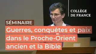 Guerres, conquêtes et stratégies de paix dans le Proche-Orient... (3) - Thomas Römer (2024-2025)
