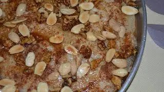 شليئ ( الشليئ الحموي ) 😍 😋طريقة صنع عجينه الشليئ ( أول مرة على اليوتيوب 😋👍)