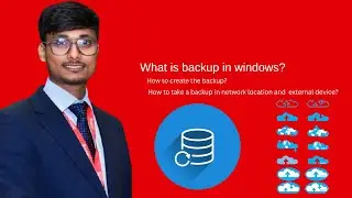 How to create the backup in windows  7 | 8 | 10 | 11