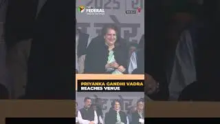 Congress' &lsquo;Vote Chori&rsquo; rally in Delhi: Priyanka Gandhi arrives at Ramlila Maidan