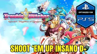 TROUBLE WITCHES FINAL! &Eacute; SHOOT 'EM UP + BULLET HELL PURO!