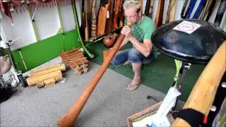 Salzachgalerien mit Franz Richter Didgeridoo Pr&auml;sentation