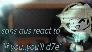 sans aus react to //
