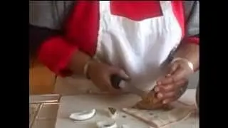 How Remove Coconut Meat From Shell Part 2