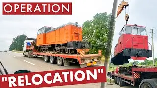 Relocation of locomotives to museum in Ukraine I Korostiv narrow-gauge railway
