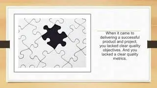 Project Quality Objectives