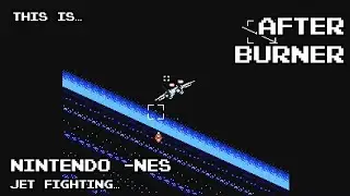 This is Afterburner for the NES