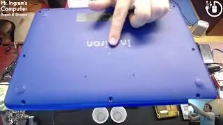 Dell Inspiron  P25T charging port.