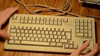 Compaq MX11800 Disassembling (Cherry MX Brown Keyboard)