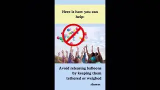 Balloon Litter PSA with Balloon Mission