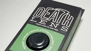 DeathLens Fisheye Unboxing IP 12 ProMax || Fingerboard test