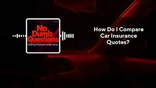 How Do I Compare Car Insurance Quotes? SUPER EASY! NDQ S1E2