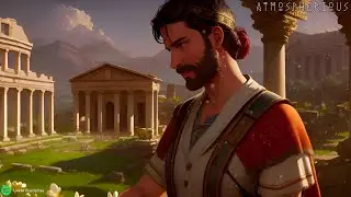 Relaxing Ancient Roman / Rome Music & Garden Ambience I | Varvitos | sleep, meditation, study