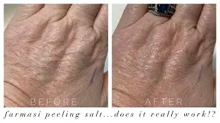 Does the FARMASI PEELING SALT Really Work?!