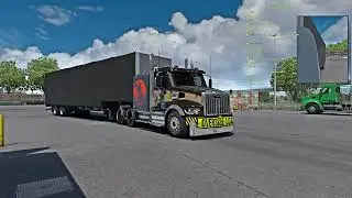No talking, just gaming #americantrucksimulator  #ats #westernstartrucks
