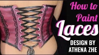 How to Paint Laces by Athena Zhe