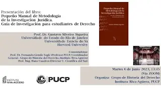 Pequeño Manual de Metodología de la Investigación Jurídica | Gustavo Silveira Siqueira