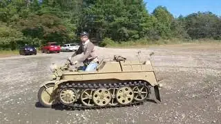 Kettenkrad　ケッテンクラート　in　泉ヶ岳　20171008
