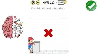 Brain Test - Nivel 337 Completa el circuito del Parkour - Soluci&oacute;n