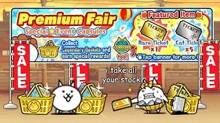 The Battle Cats - Premium Fair Event Starts!