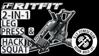 RitFit BLP01 2-In-1 Leg Press And Hack Squat Machine