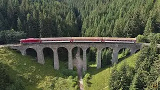 754.034, REX 822. Chmaro&scaron;sk&yacute; viadukt, 11.08.2021 (4K)