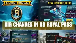 🕥 Free upgrade Skin 😱A8 Royal pass 🎮 PUBG mobile 📱