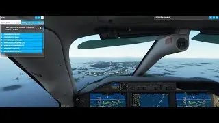 FS2020 - Daher TBM 930 - Andenes - Rost - VFR/RNAV Approach Runway 02 Rost Airport