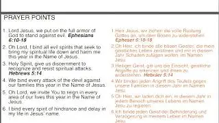 Bind the Devil 🔥 || DAY 2 Night Prayers || Jan 2026 Prayers & Fasting || DCLM Germany
