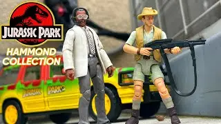Jurassic World Hammond Collection, John Raymond Arnold & Robert Muldoon action figure review