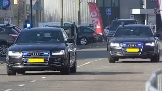 Bijzonder Ondersteuning Team Justitie brengt gevaarlijke verdachte naar de bunker in Amsterdam
