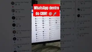 Converse com o lead ou cliente dentro do CRM integrado ao WhatsApp. #crm #kanban #whatsapp #waspeed