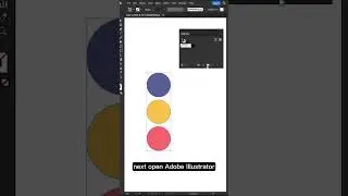 How To Get Color Palette Info In Adobe Illustrator #shorts #graphicdesign #short