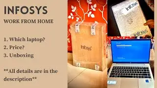 Infosys Laptop Unboxing 🤍