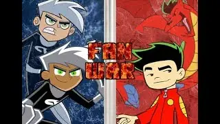 Fan War!!! Danny Phantom vs Jake Long