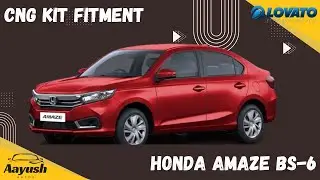 Honda Amaze CNG Kit Fitting | BS6 Sequential Kit Installation | Mileage, Cost & Performance Review