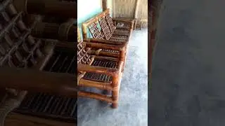Bamboo sofa set