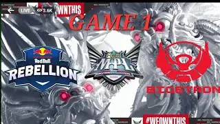 (MPL INDONESIA 🇮🇩 S13) REBELLION VS BIGETRON GAME 1 CASTER ENGLISH WEEK 3 day 1  Mobile Legends