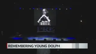 Young Dolph's celebration of life service in Memphis
