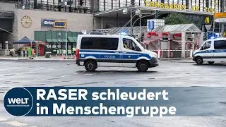 IN MENSCHENGRUPPE GERAST: 24-j&auml;hriger Raser vom Bahnhof Zoo soll Unfall-SUV geklaut haben