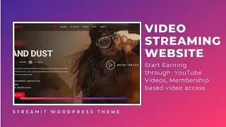 Video Streaming Website | YouTube Video Streaming | Membership based Video Access Website