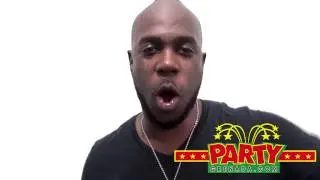 Bunji Garlin showing love to Partygrenada.com