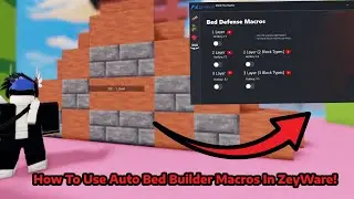 How To Use Bed Macros In ZeyWare! - Roblox Bedwars