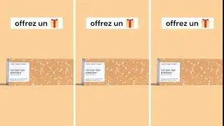 Coffret No&euml;l Unbottled - Offrez un Cadeau Fait en France, Sain et Sans Plastique.