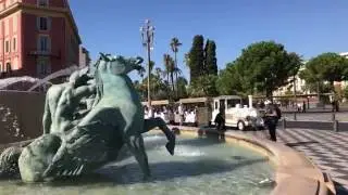 Place Massena, Nice (French Riviera) 4K, iPhone 7