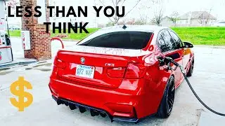 How much money do I spend on gas for my M3?