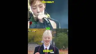 Rami high note pre debut vs debut 😱😱 #babymonster #kpop #rami #shorts #ytshorts