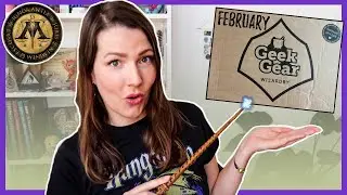 HARRY POTTER: Geek Gear WIZARDRY Box Unboxing (February '20)